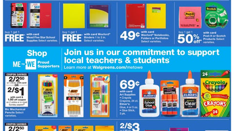 Walgreens Me to We 'Proud Supporters' Feature
